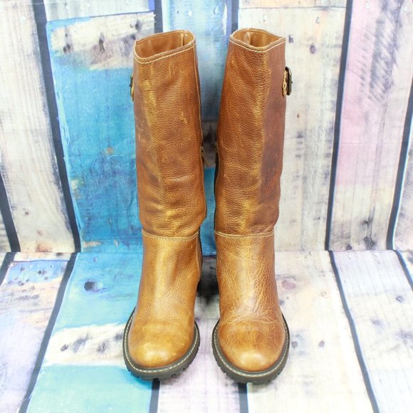 Naturalizer  Boots Brown Leather Size 7M - Picture 4 of 11
